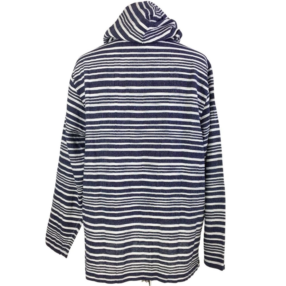 NEW Tommy Bahama Hoodie Mens Wave Ocean Deep L - Picture 9 of 9